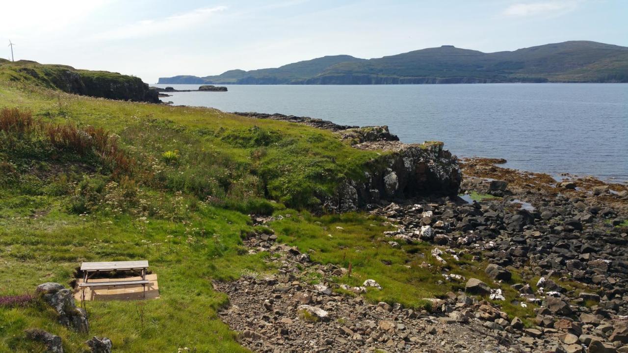 Harlosh Log Cabins Dunvegan  Buitenkant foto