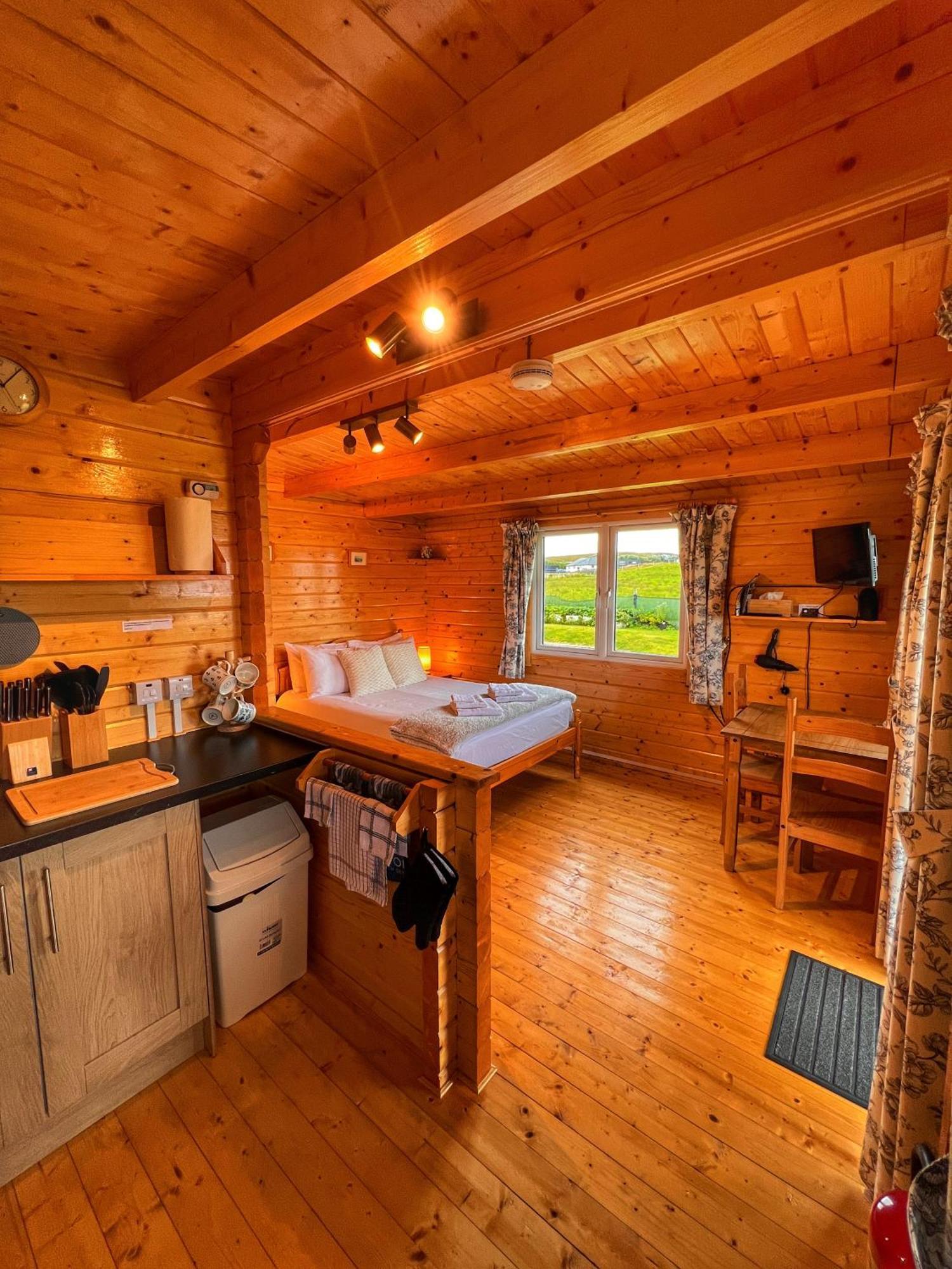 Harlosh Log Cabins Dunvegan  Kamer foto