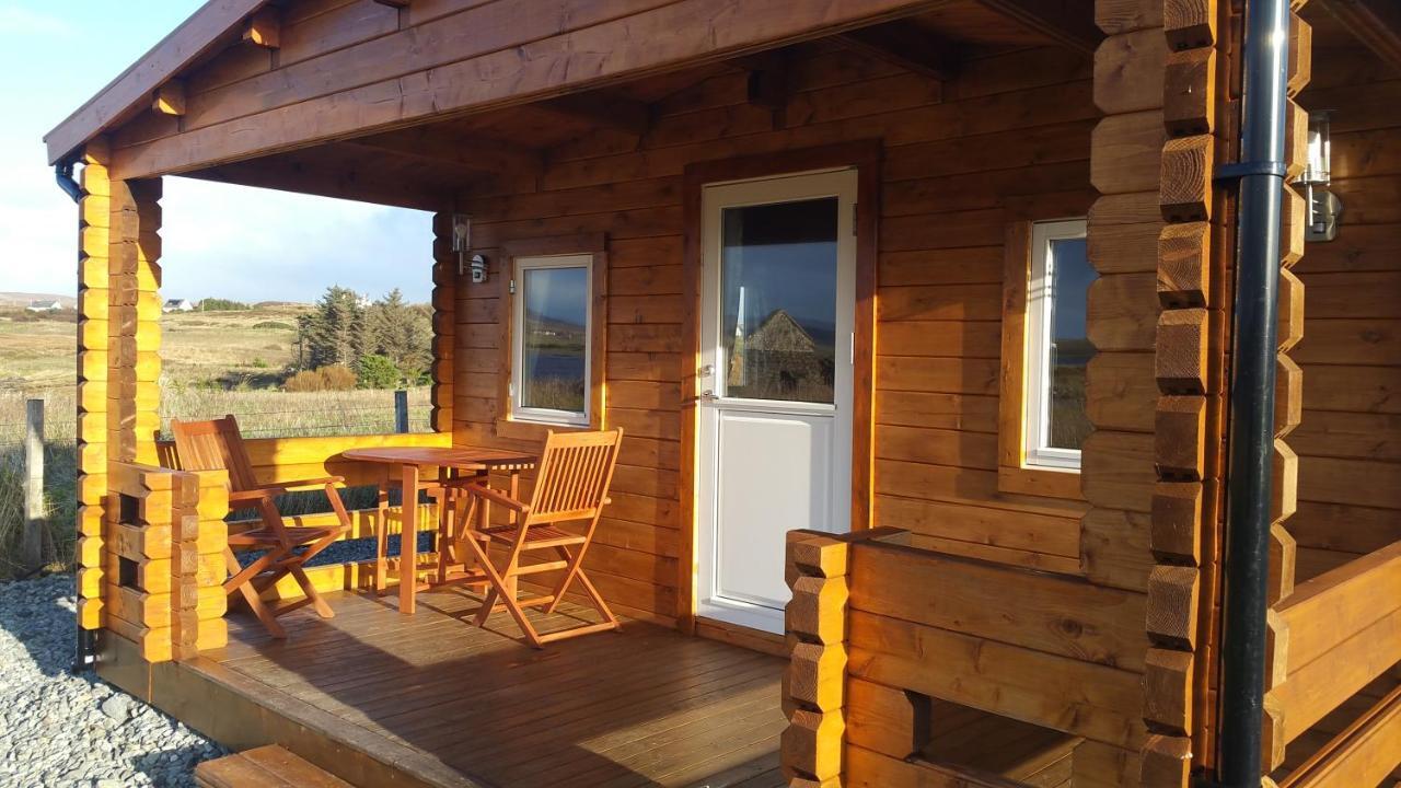 Harlosh Log Cabins Dunvegan  Buitenkant foto
